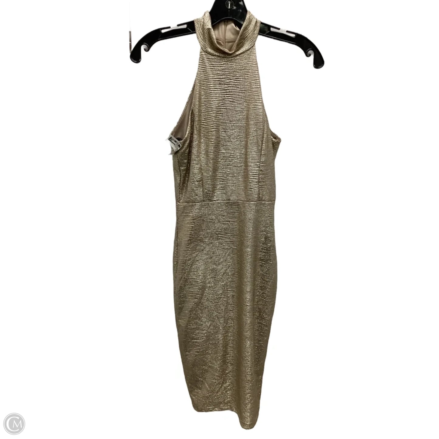 Dress Casual Short By Lulus In Gold, Size: Xs