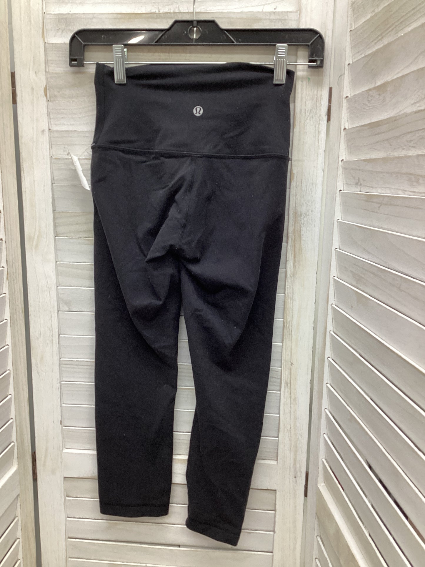 Athletic Leggings By Lululemon In Black, Size: Xs