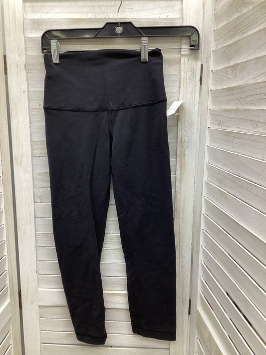 Athletic Leggings By Lululemon In Black, Size: Xs