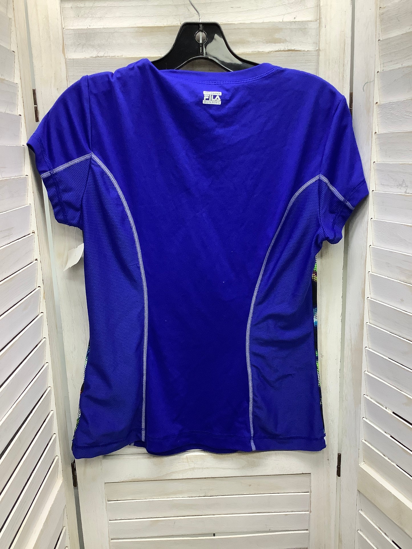 Athletic Top Short Sleeve By Fila  Size: M