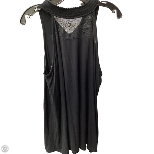 Top Sleeveless By Torrid In Black, Size: 0