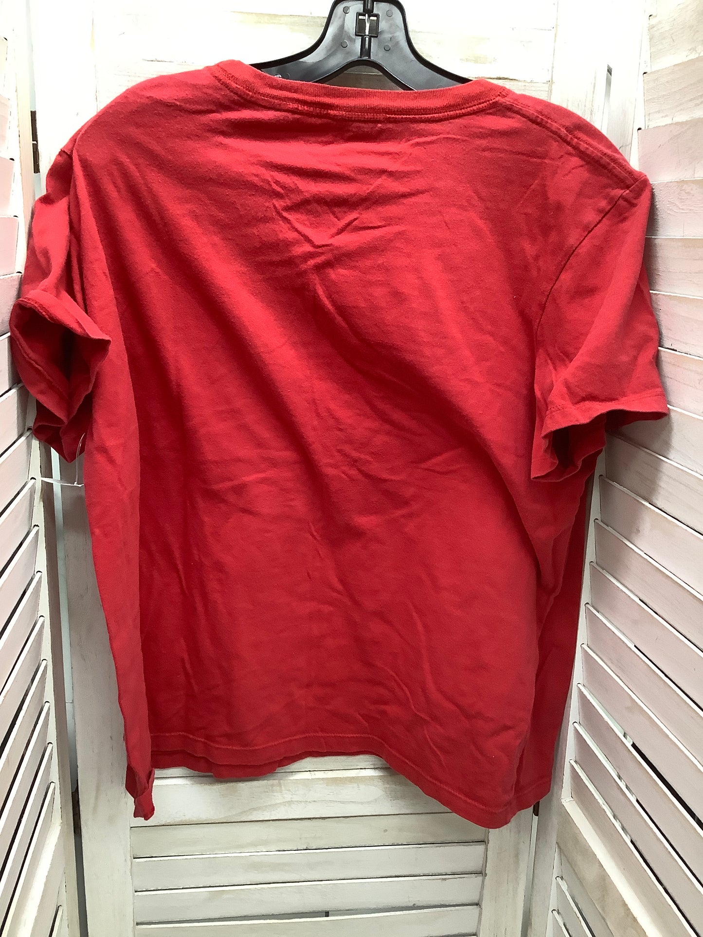 Top Short Sleeve By Tommy Hilfiger In Red, Size: Xl