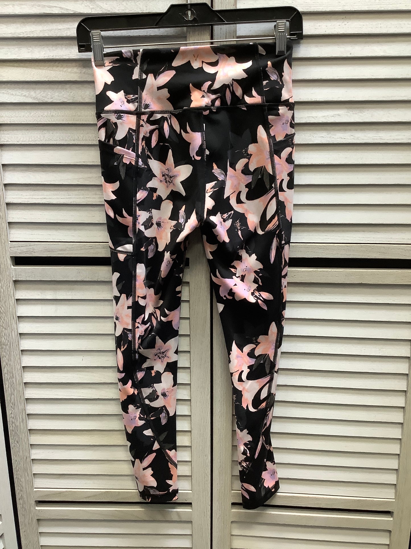 Athletic Leggings By Victorias Secret In Floral Print, Size: 8