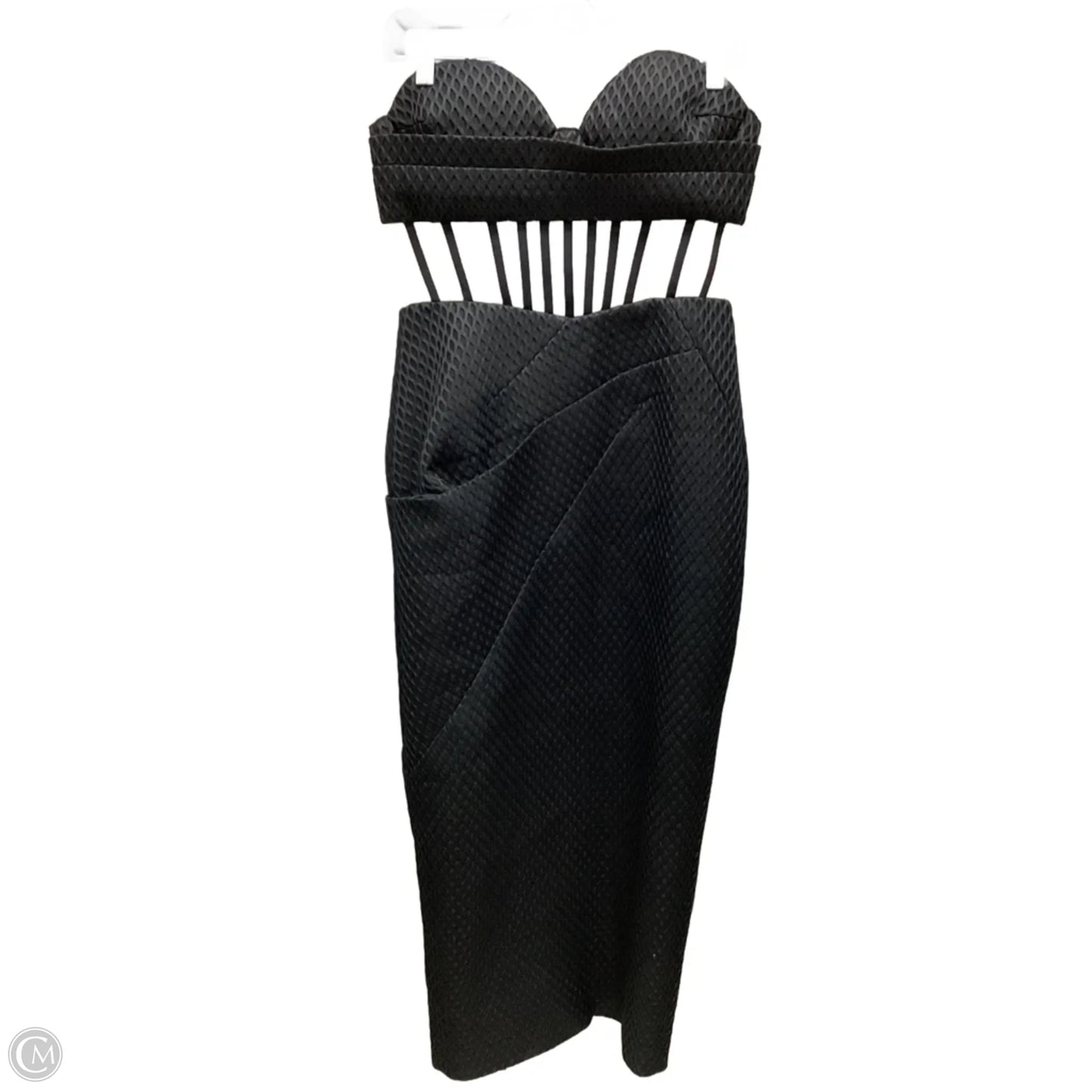 Dress Party Long By Clothes Mentor In Black, Size: L