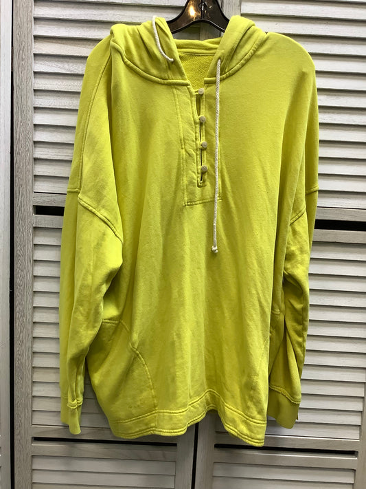 Sweatshirt Hoodie By Aerie In Yellow, Size: Xl