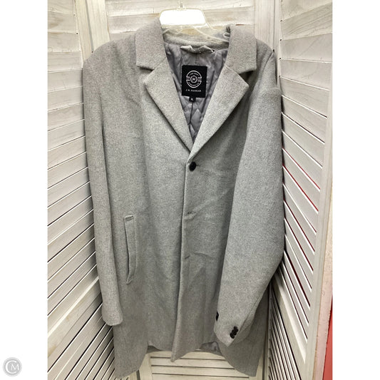 Coat Peacoat By Jm Collections In Grey, Size: Xl