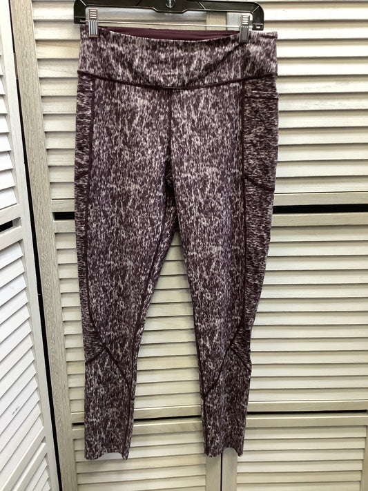 Athletic Leggings By Victorias Secret In Red, Size: L