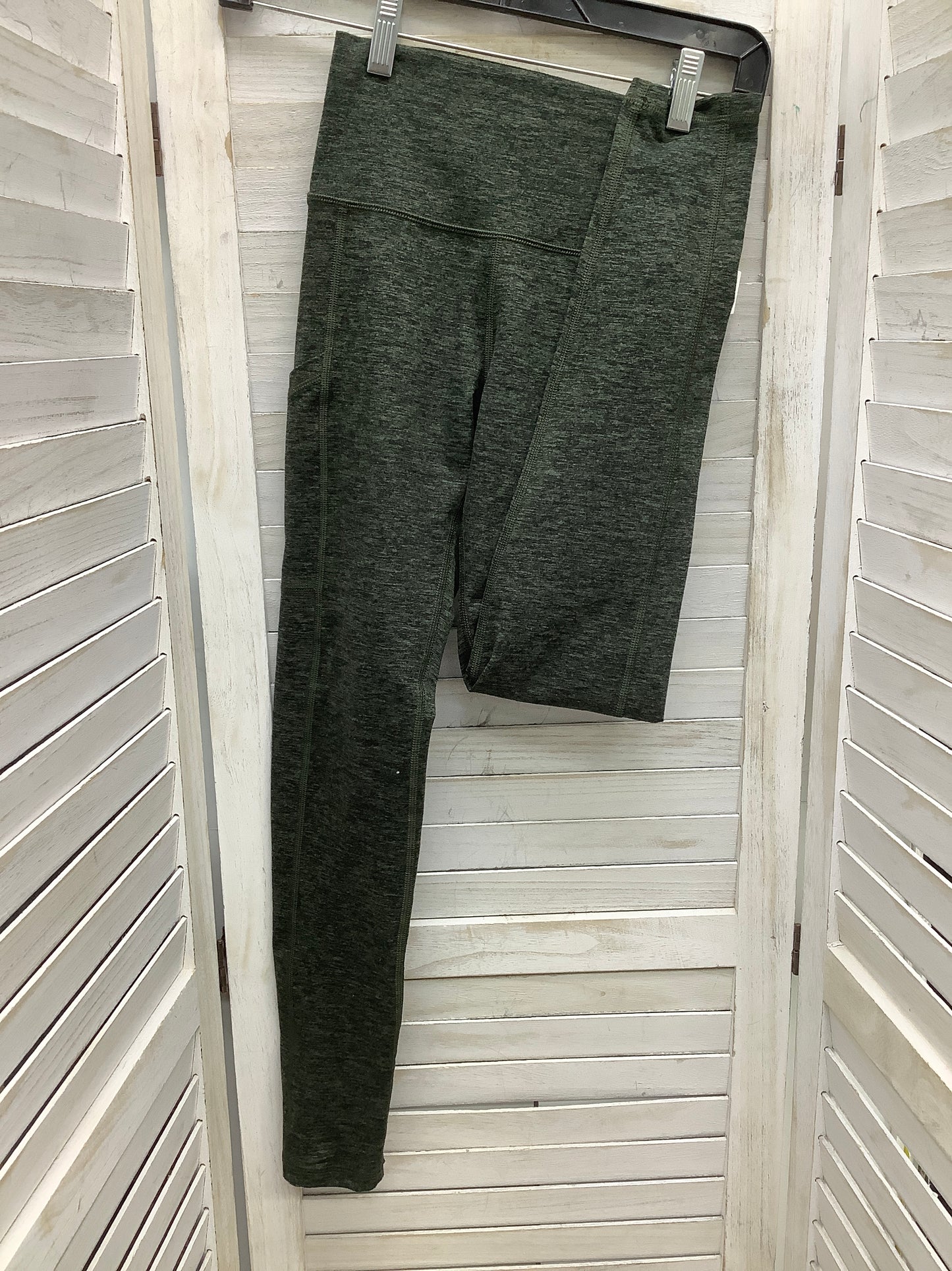 Athletic Leggings By Aerie In Green, Size: Xs