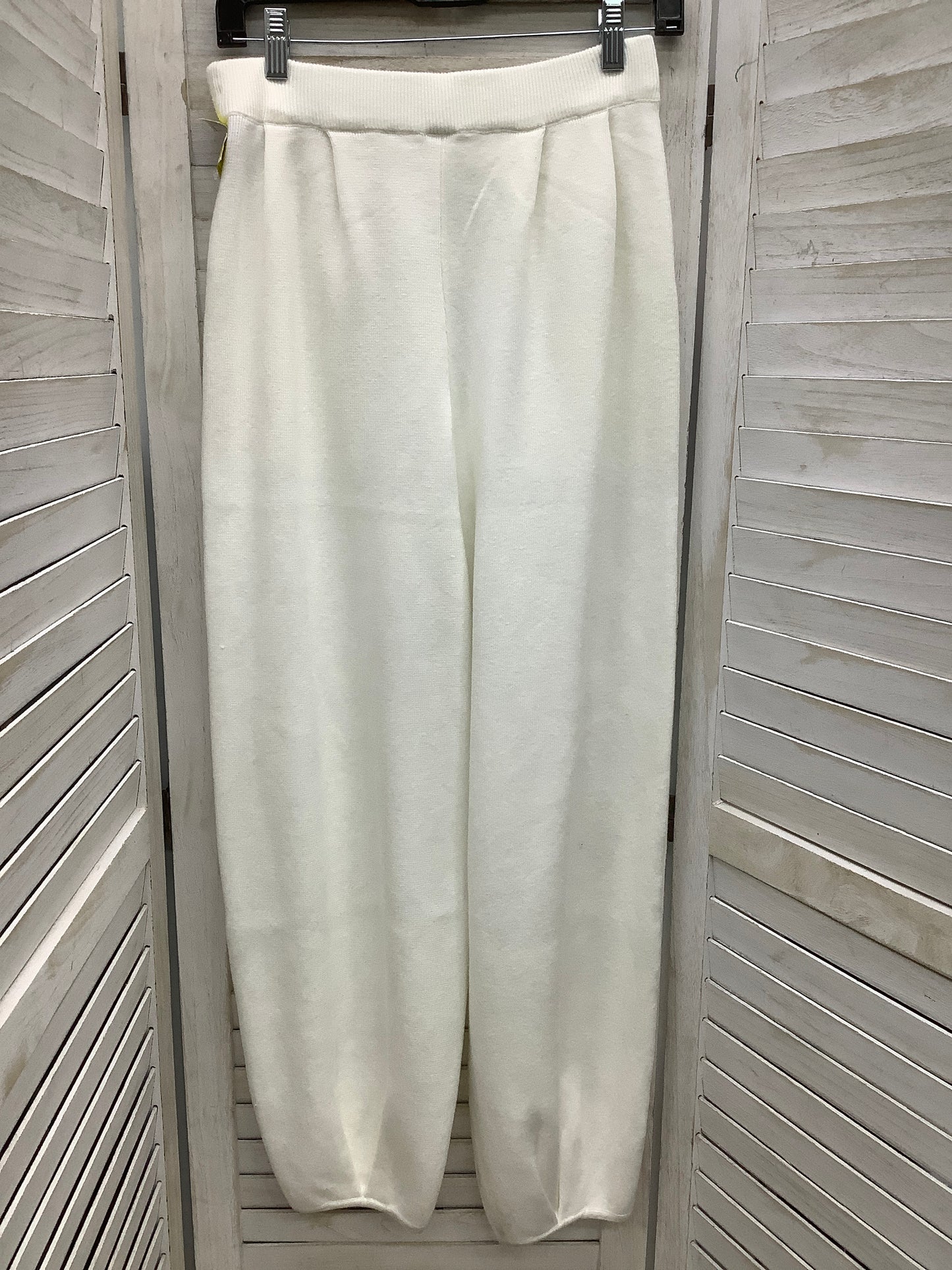 Pants Lounge By Clothes Mentor In White, Size: L