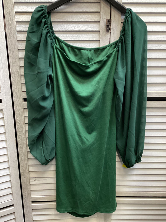 Dress Casual Maxi By Clothes Mentor In Green, Size: 1x