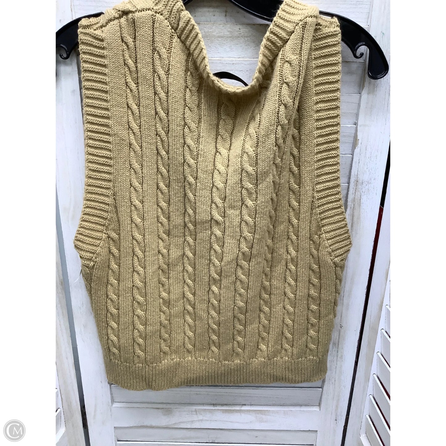 Vest Other By Shein In Brown, Size: Xl