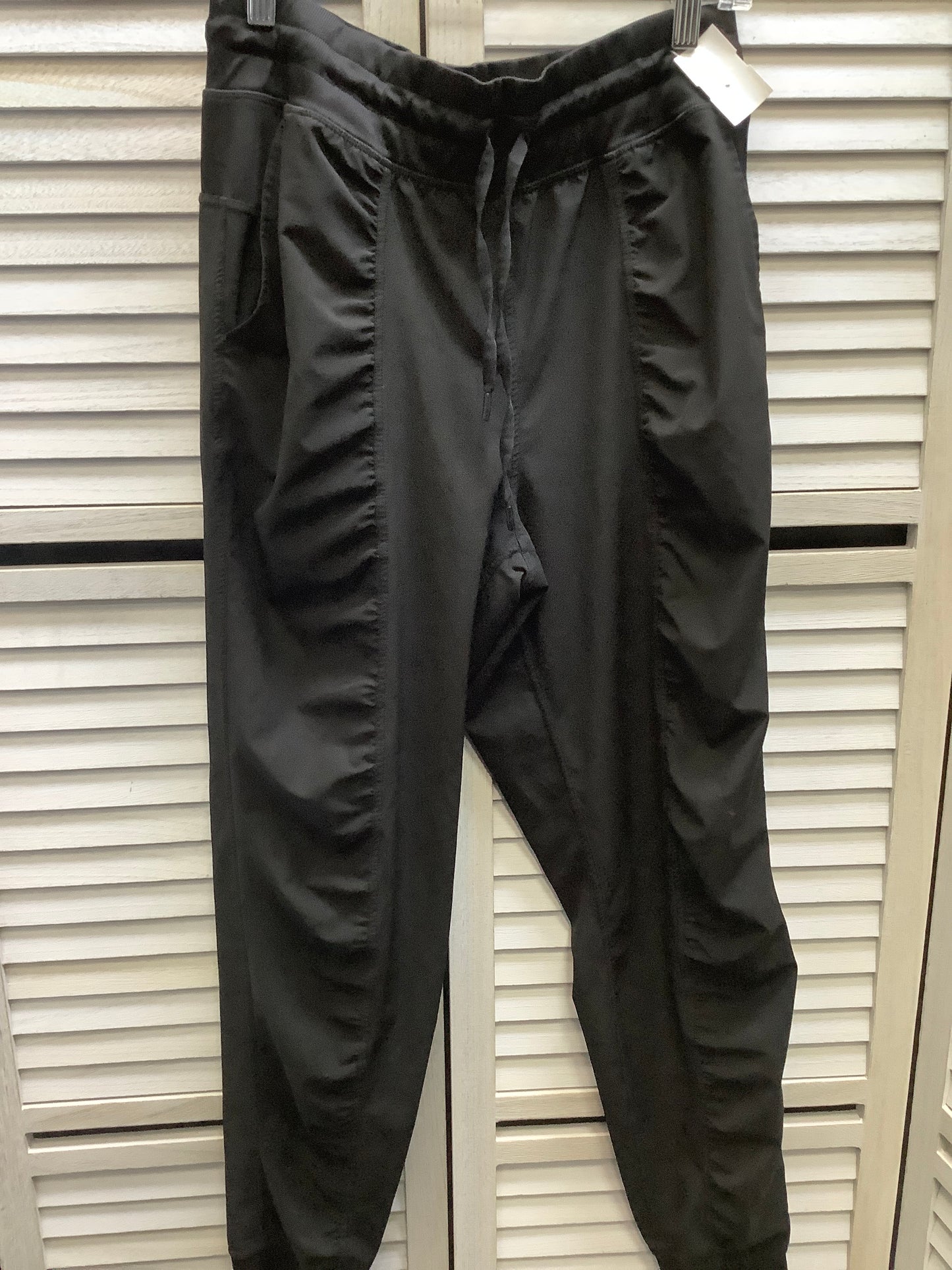 Athletic Pants By 90 Degrees By Reflex In Black, Size: L