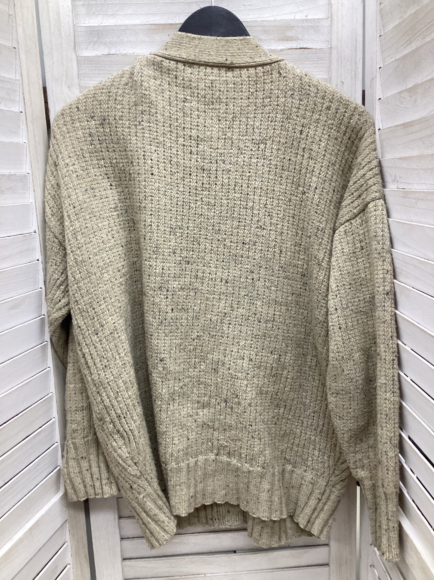 Cardigan By Free Assembly In Tan, Size: Xs