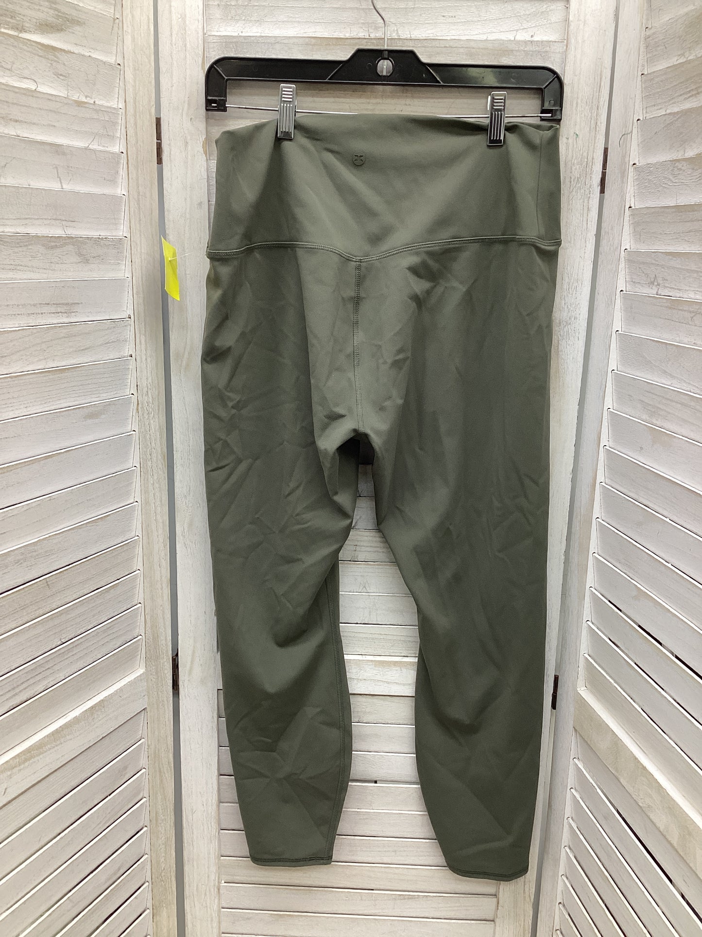 Athletic Leggings By Rbx In Green, Size: Xl