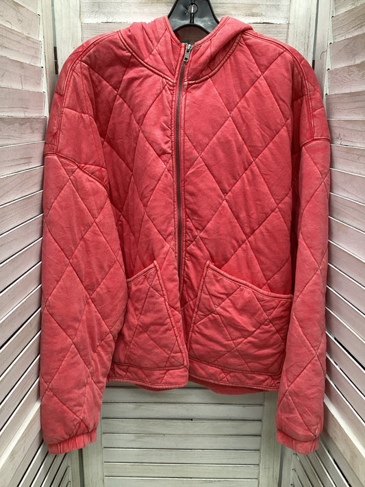 Coat Puffer & Quilted By Wild Fable In Red, Size: M