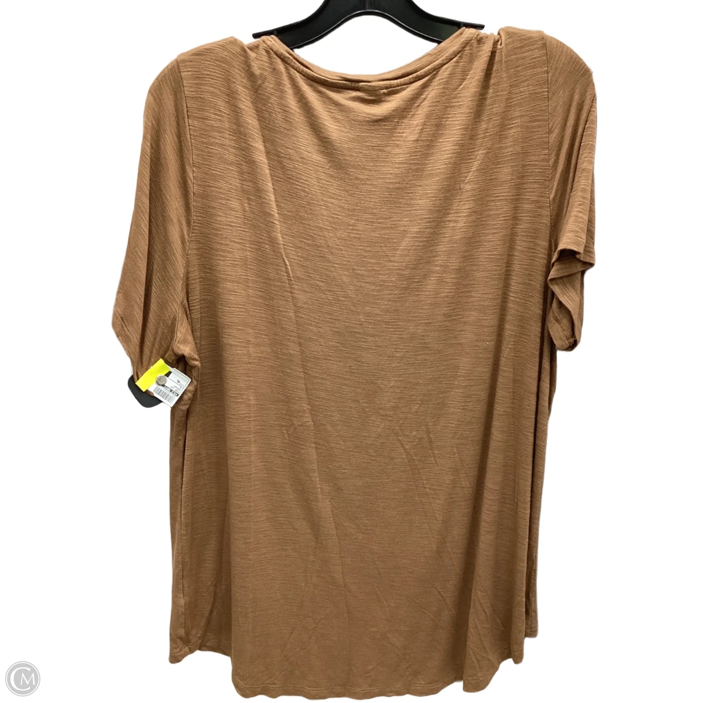 Top Short Sleeve By Old Navy In Brown, Size: Xl