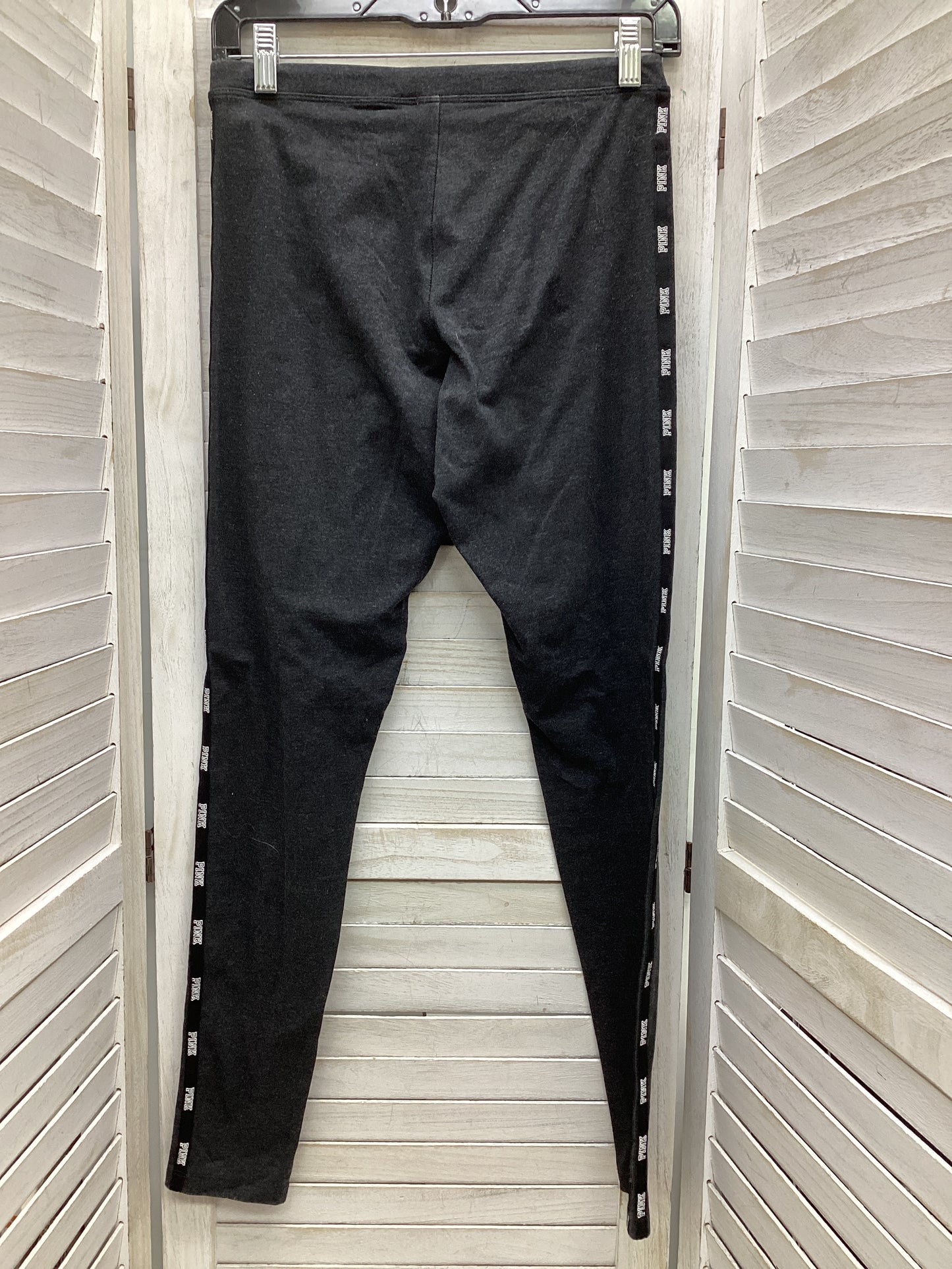 Athletic Leggings By Pink In Grey, Size: S