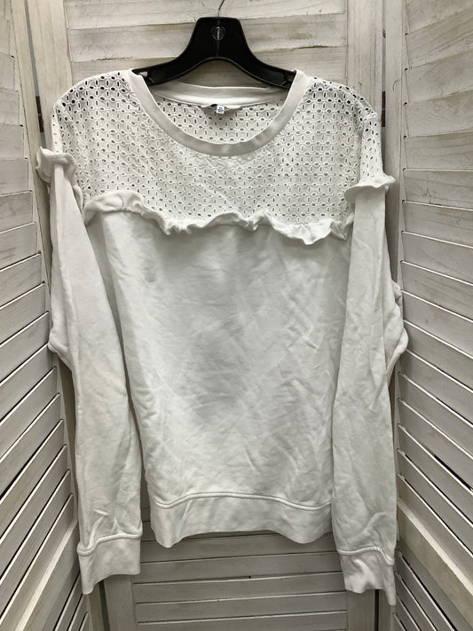 Sweater By Crown And Ivy In White, Size: Xl