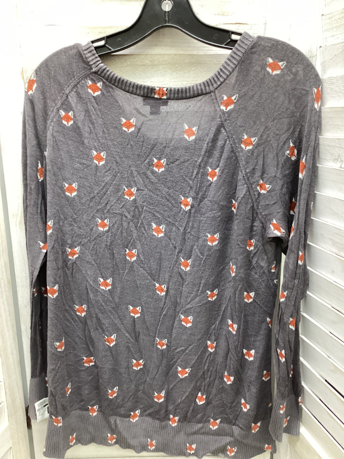 Top Long Sleeve By Torrid In Grey, Size: 2x