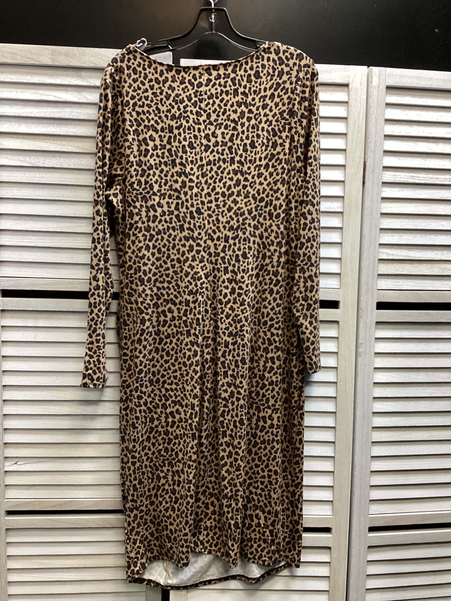 Dress Casual Maxi By Ingrid & Isabel In Animal Print, Size: Xl