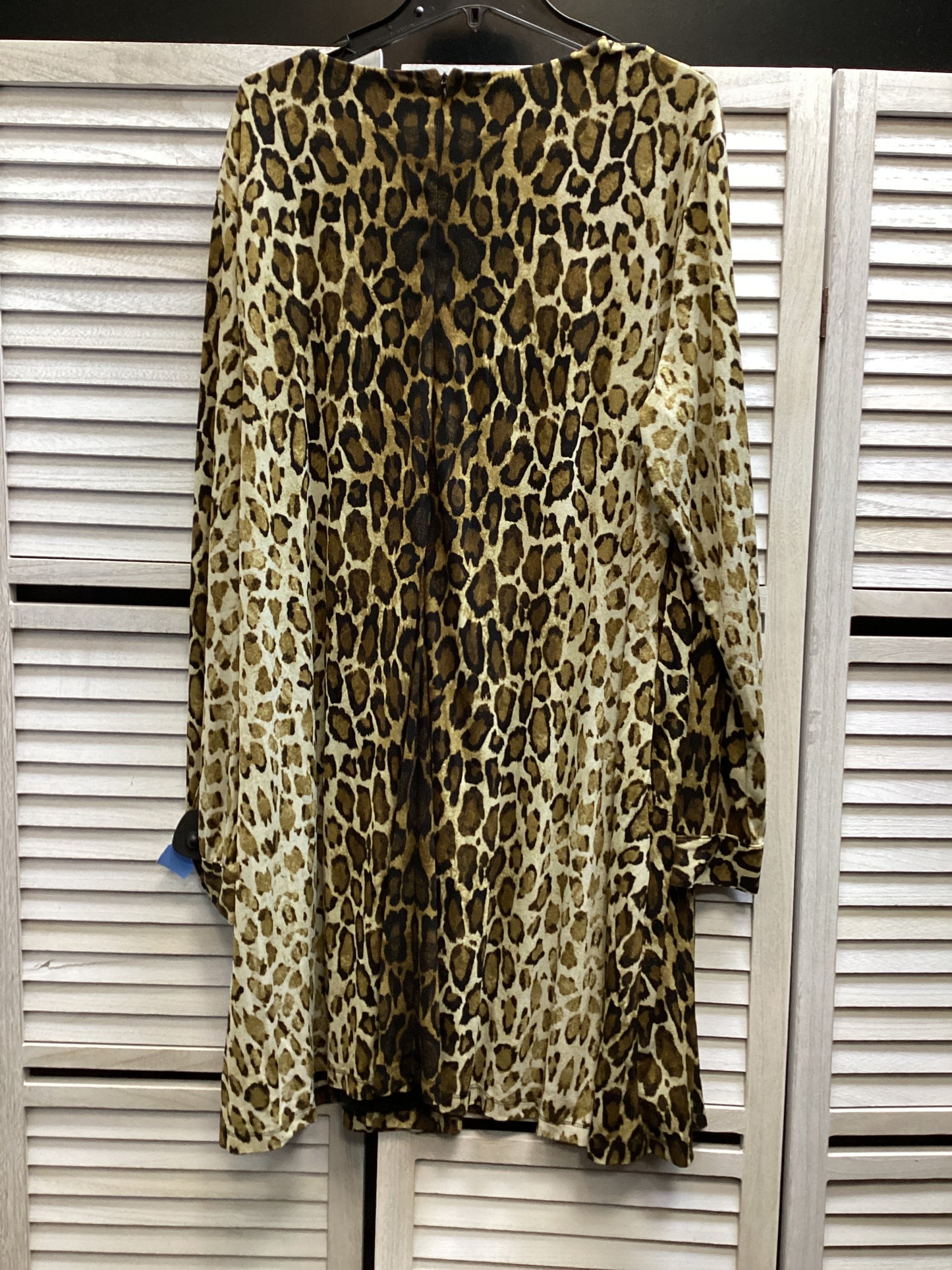 Dress Casual Maxi By Cato In Animal Print, Size: 4x