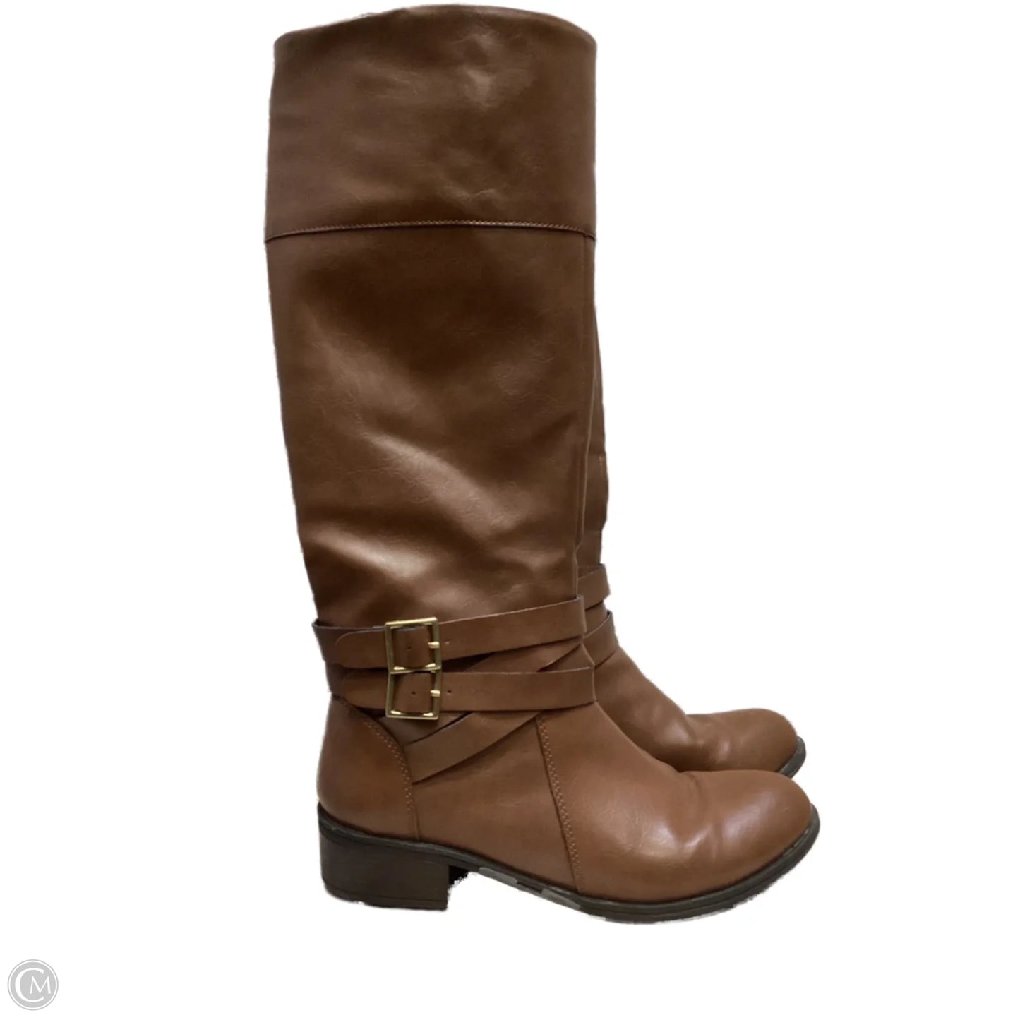 Boots Knee Flats By Arizona In Brown, Size: 9