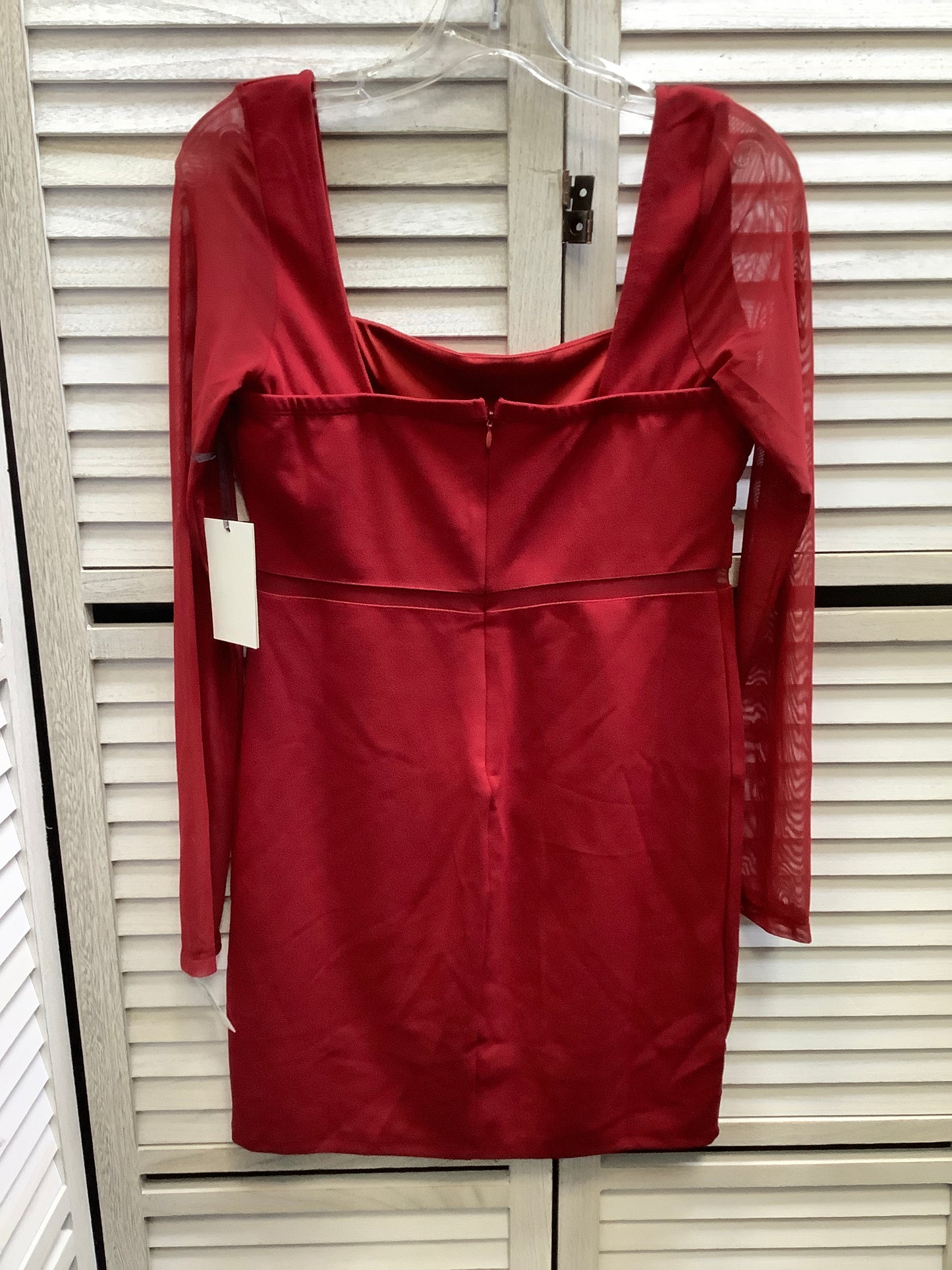 Dress Casual Midi By Iris In Red, Size: L