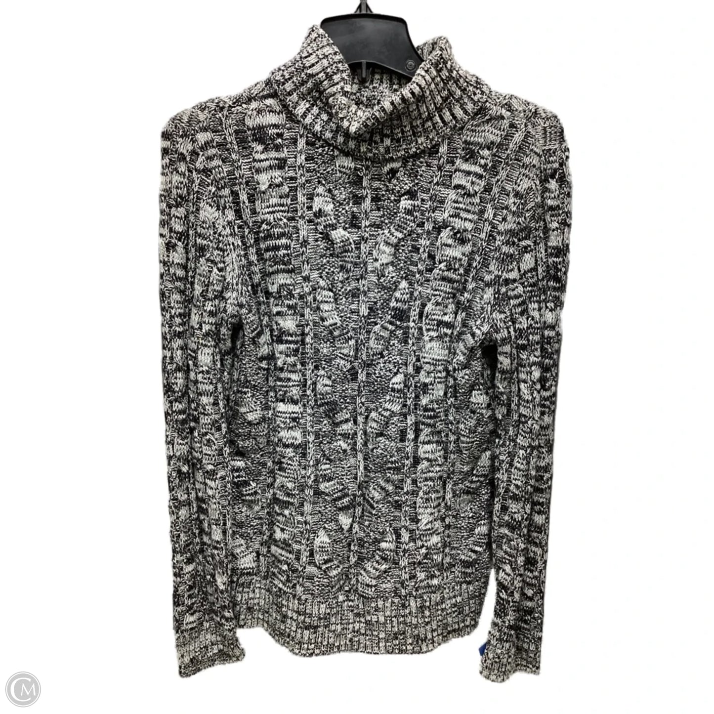 Sweater By Croft And Barrow In Grey, Size: M