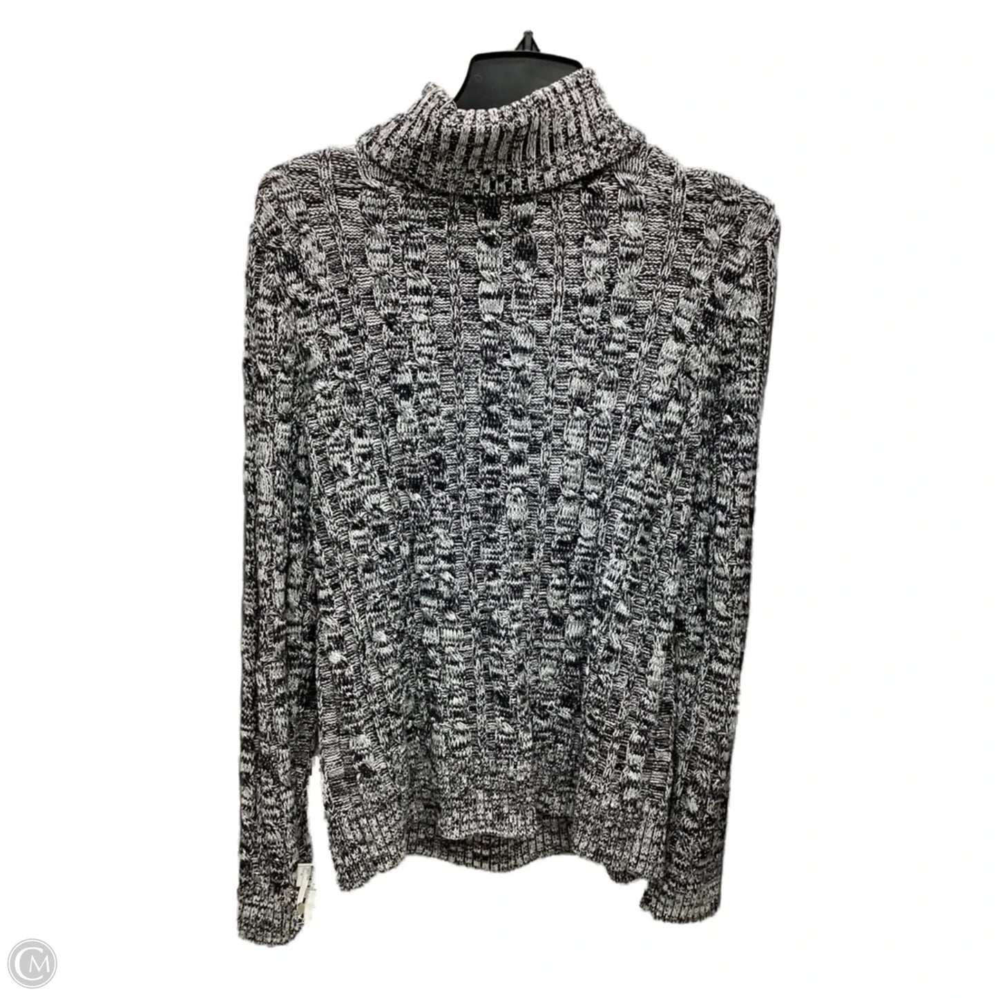 Sweater By Croft And Barrow In Grey, Size: M