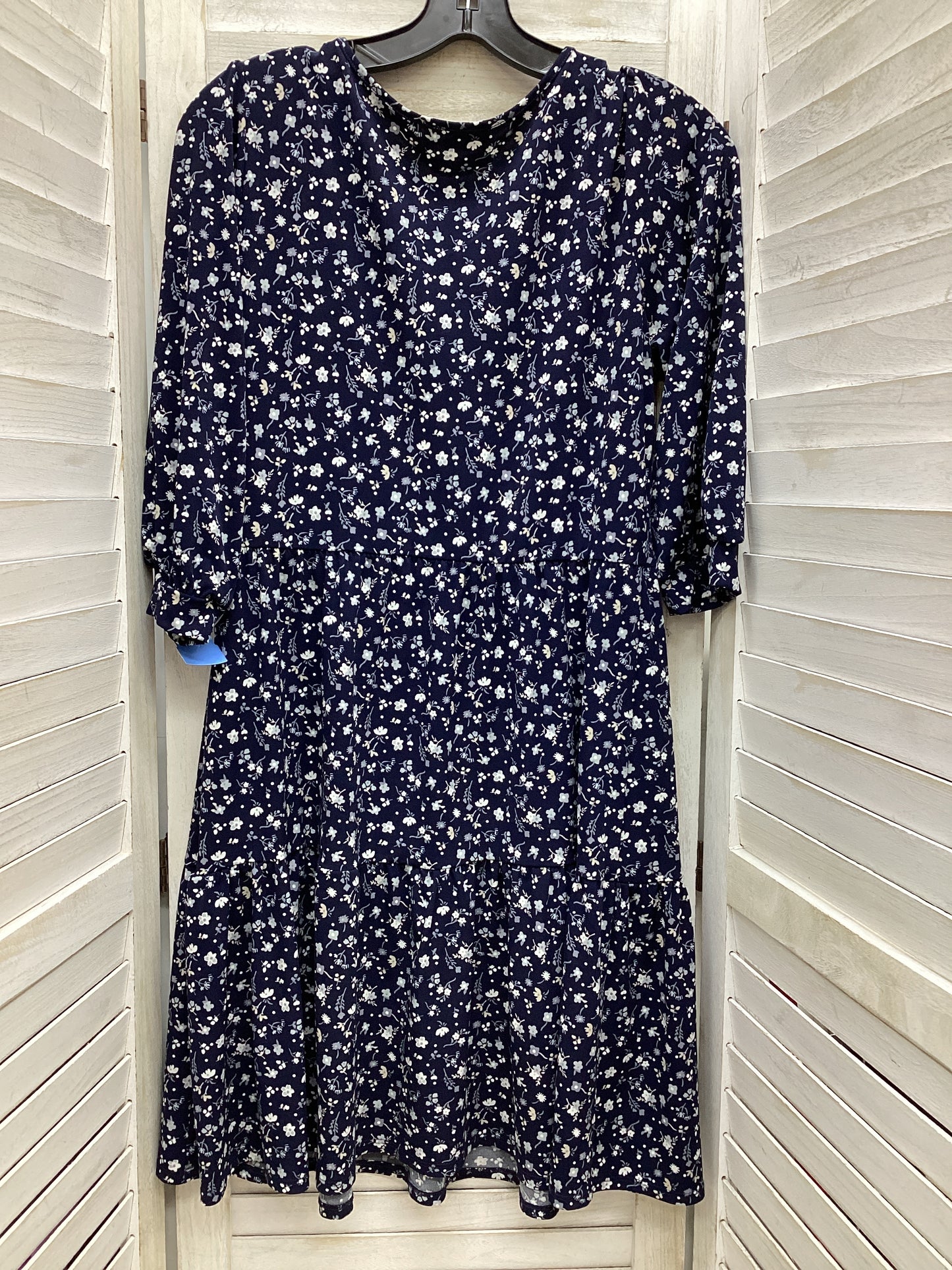 Dress Casual Maxi By Kaleigh In Floral Print, Size: M