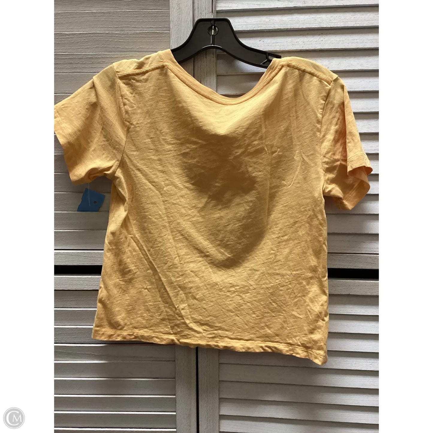 Athletic Top Short Sleeve By Athleta In Orange, Size: Xs