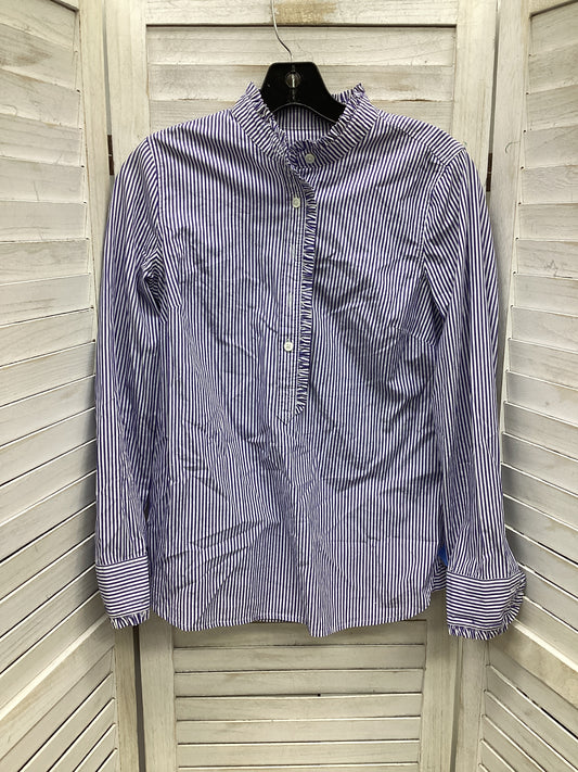 Top Long Sleeve By Vineyard Vines In Striped Pattern, Size: 2