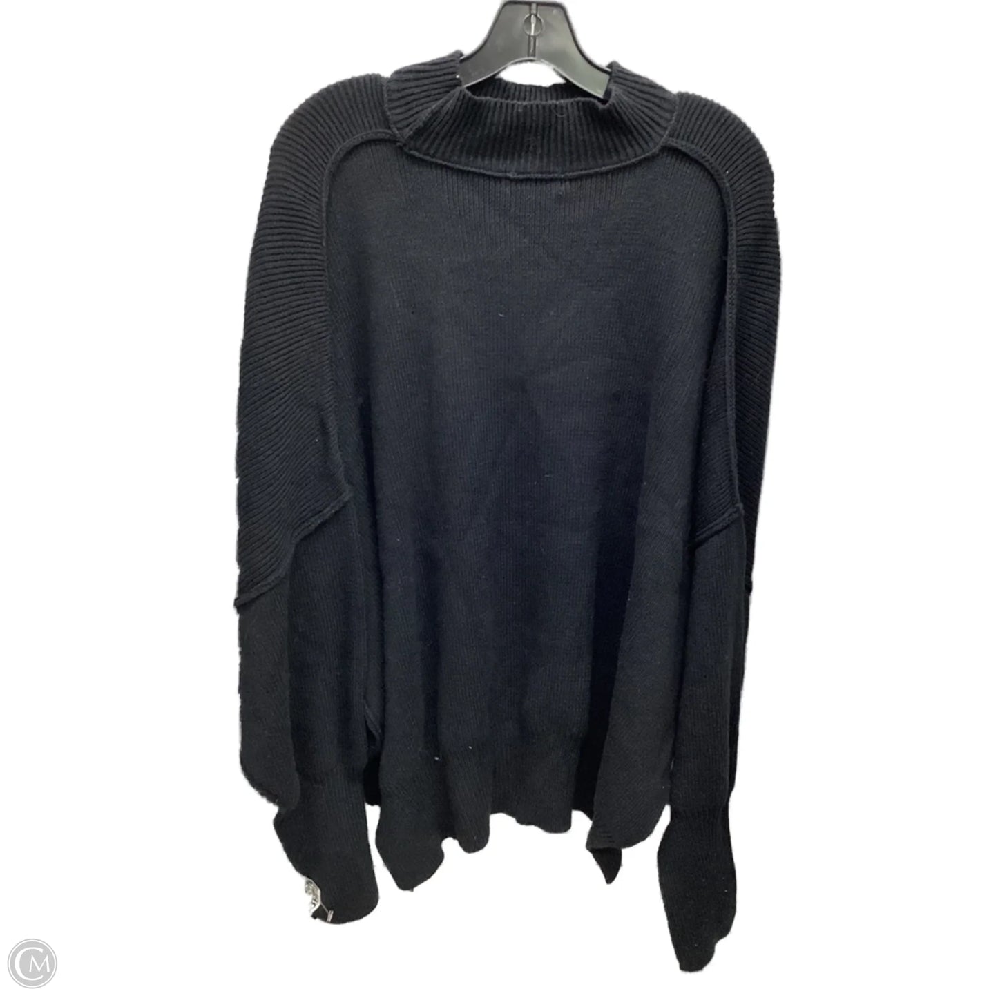 Sweater By Zenana Outfitters In Black, Size: M