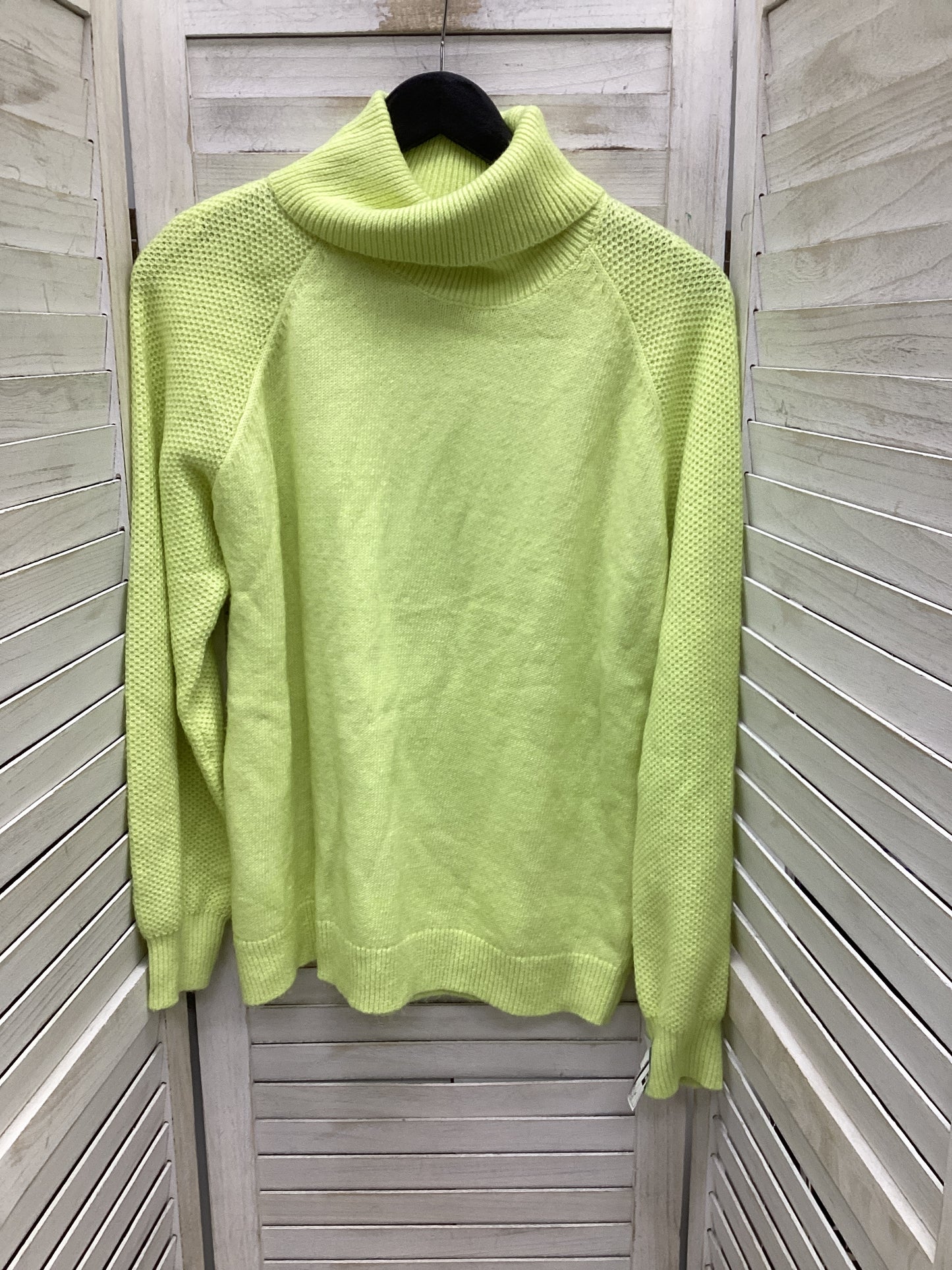 Sweater By Loft In Yellow, Size: Xl