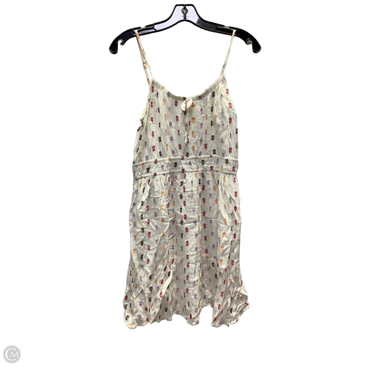 Dress Casual Midi By Loft In White, Size: Xs