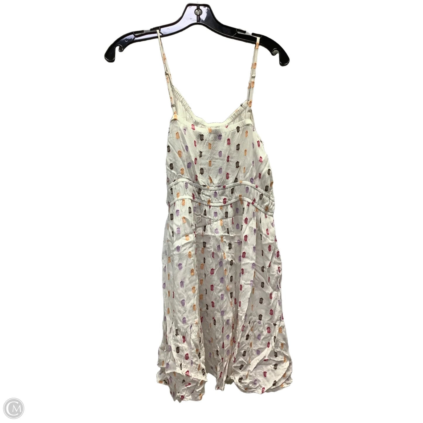 Dress Casual Midi By Loft In White, Size: Xs