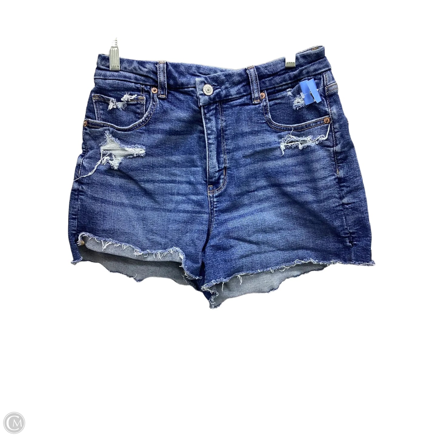 Shorts By American Eagle In Blue Denim, Size: 8