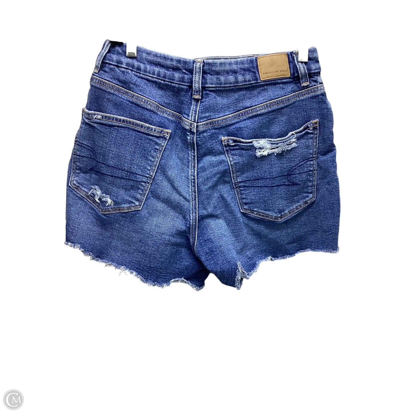 Shorts By American Eagle In Blue Denim, Size: 8