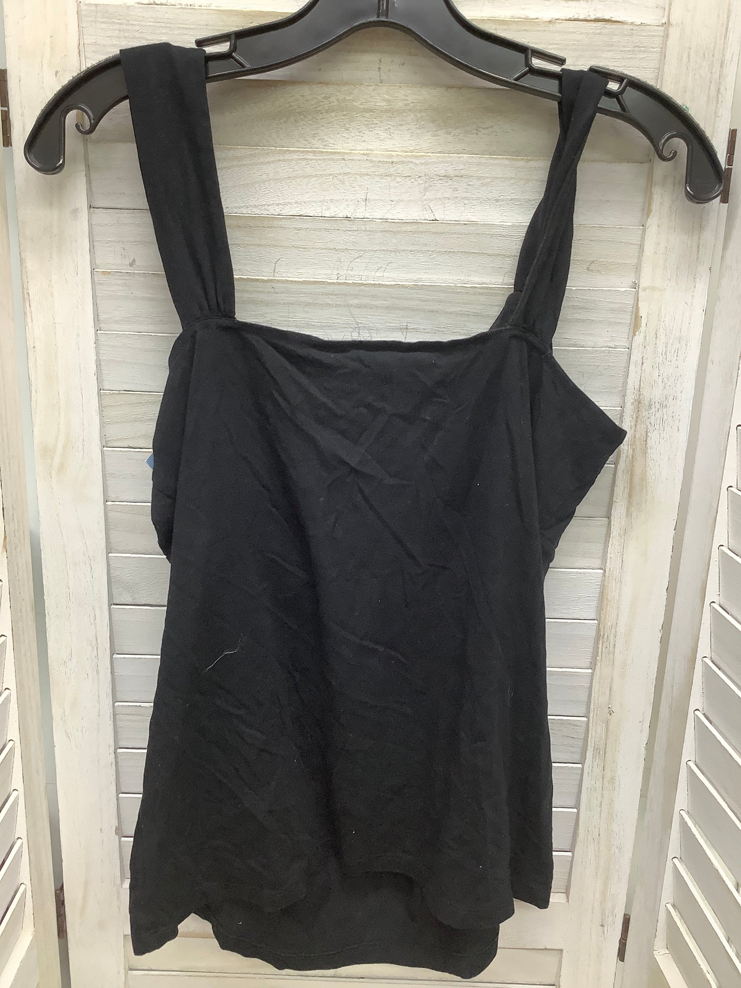 Top Sleeveless By Ann Taylor In Black, Size: M