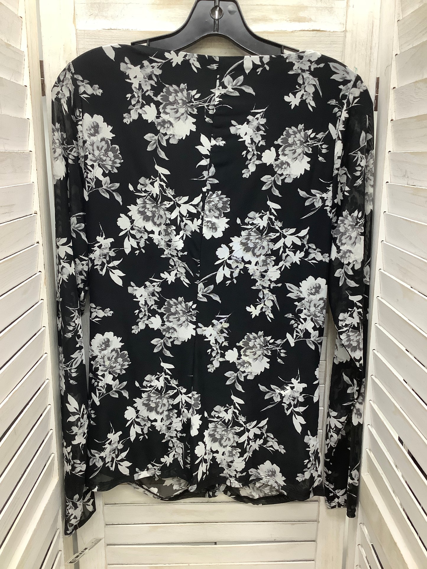 Top Long Sleeve By Lane Bryant In Floral Print, Size: Xl