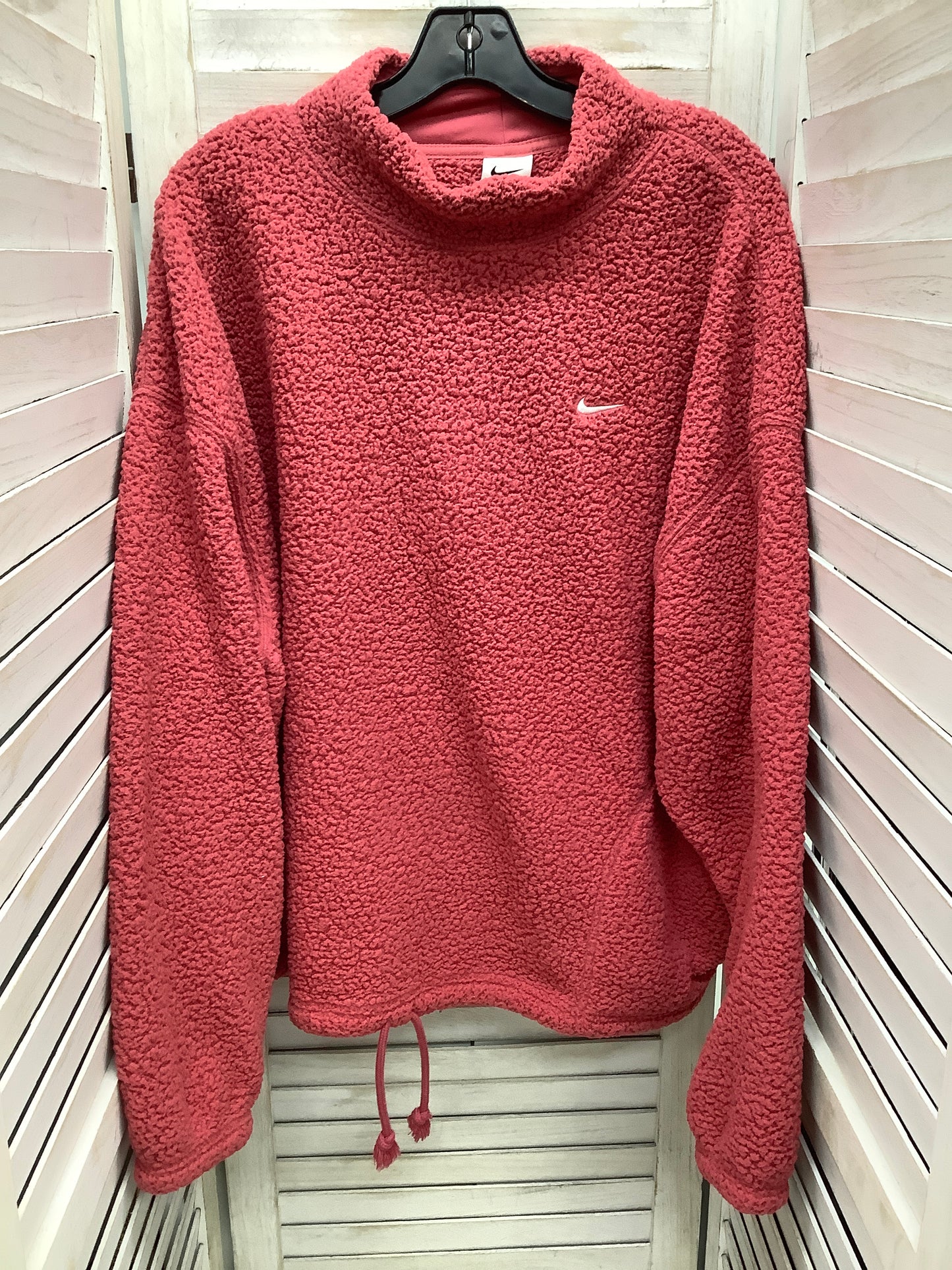 Sweatshirt Crewneck By Nike In Red, Size: Xxl