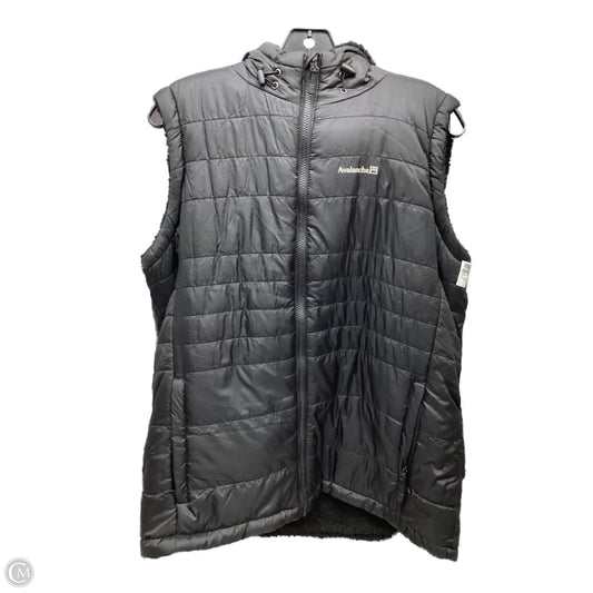Vest Puffer & Quilted By Avalanche In Black, Size: Xl