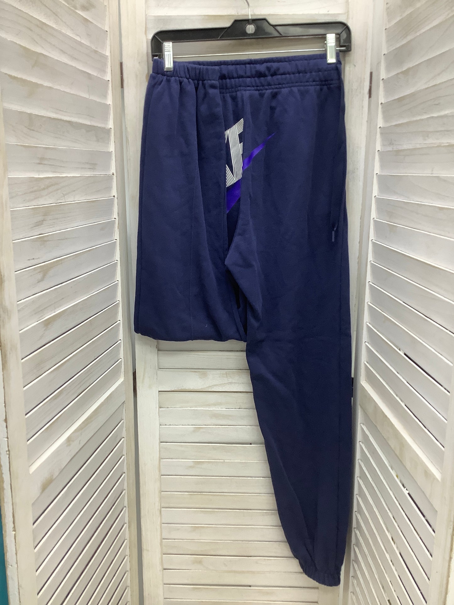 Athletic Pants By Nike Apparel In Navy, Size: Xs