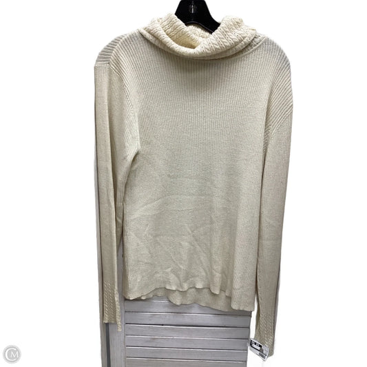 Top Long Sleeve By George In Tan, Size: XL
