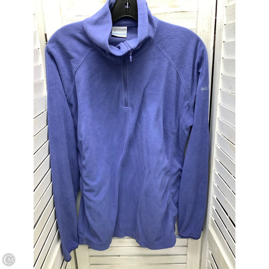 Jacket Fleece By Columbia In Blue, Size: Xl