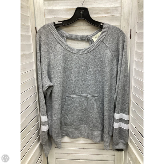 Sweater By Lily White In Grey, Size: L