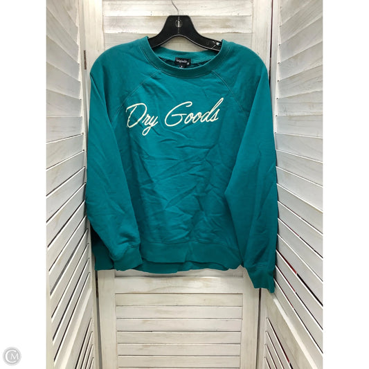 Sweater By Clothes Mentor In Teal, Size: S