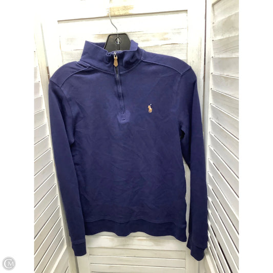 Top Long Sleeve By Polo Ralph Lauren In Navy, Size: L