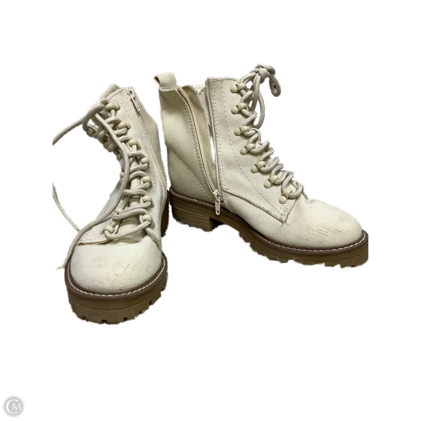 Boots Combat By Universal Thread In Tan, Size: 6.5