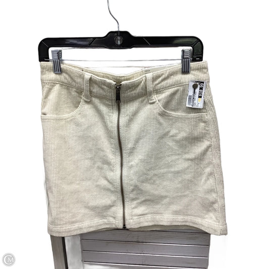 Skirt Mini & Short By American Eagle In Cream, Size: 4